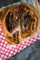Torta salata radicchio e prosciutto crudo ricetta
