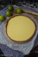 Torta crema pasticciera e ganache al lime ricetta