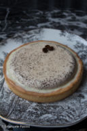 Crostata moderna ganache e mousse yogurt e caffe ricetta