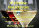 Domenica 14 aprile torna “Vini d’autore” a Villa Cusani Tittoni Traversi