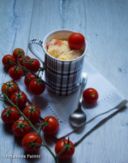 Mug cake salata camembert e pomodorini ricetta