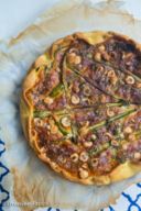 Torta salata asparagi e nocciole ricetta