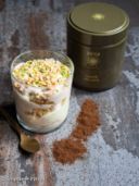 Bicchiere yogurt e caffe ricetta