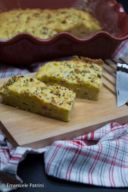 Brownies salati al prosciutto ricetta