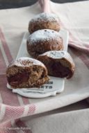 Krapfen al cacao e gianduia ricetta