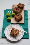 Blondie cake fichi e mandorle ricetta