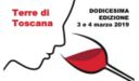 Il 3 e 4 marzo 2019 la Versilia si colora dei vini di Terre di Toscana