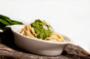 Linguine al pesto di aglio orsino