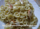 Farfalle primavera al profumo di granchio