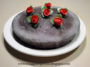 TORTA AL CACAO CON GLASSA AL LIMONE