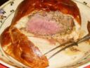 Roast beef in crosta di pane