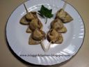 SPIEDINI  DI TORTELLI SARACENI  FRITTI