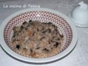 Risotto con trevigiana e noci