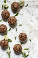 Muffin al cioccolato facili e veggie