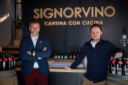 Signorvino arriva a Roma, in Piazza Barberini