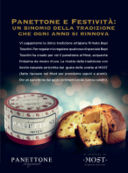 Panettone al profumo di MOST