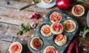 Muffin di rose di mele