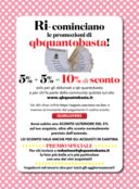 Ri-cominciano le promozioni di qb