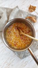 Risotto con zucca e salsiccia