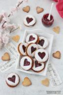I Linzer cookies per San Valentino