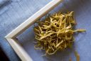 Broccoli ammuddicati e tagliolini