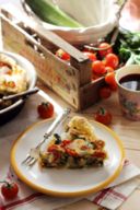 Quiche di sfoglia vegetariana, la ricetta