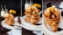 Ricetta pancakes con farina di castagne e pere caramellate, un dolce senza glutine