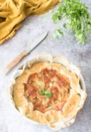 Ricetta torta rustica con patate, scamorza e tonno, un piatto unico salva cena