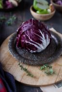 Radicchio di Chioggia IGP marinato con Gorgonzola e mele