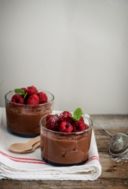 Mousse cioccolato e lamponi