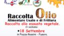 Bacoli: olio extravergine di oliva in cambio di quello esausto