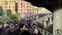 Liguria arancione: il corteo di protesta per i ristoranti chiusi blocca Genova